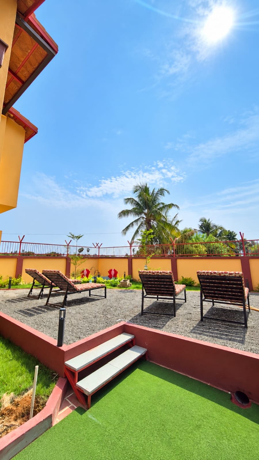 Sunrise area at the Prayer Centre
